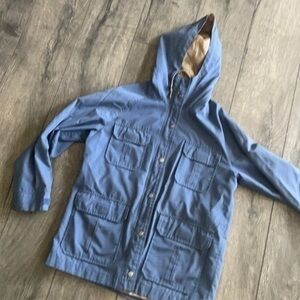Field & Stream jacket Med women's blue hooded jacket